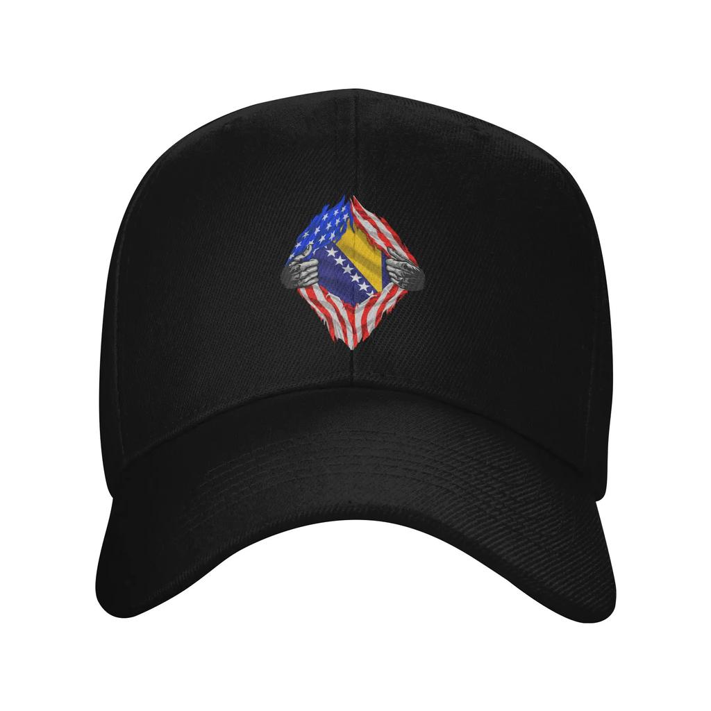 I Am From Bosnia Take Me To America Hat Men Women Leisure Wear Snapback Hat Adjustable