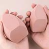 Big Size Makeup Sponge Foundation Puff 5pcs Wet Dry Dual Use Soft Makeup Foundation Sponge Puffs Make Up Blender Cosmetic Tool