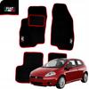 Velour Floor Mats for Fiat Grande Punto 2005-2012 Car Mats Embroidery R
