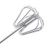 Kitchen Stainless Steel Kitchen Semi-Automatic Egg Beater Whisk Milk Cream Mixer