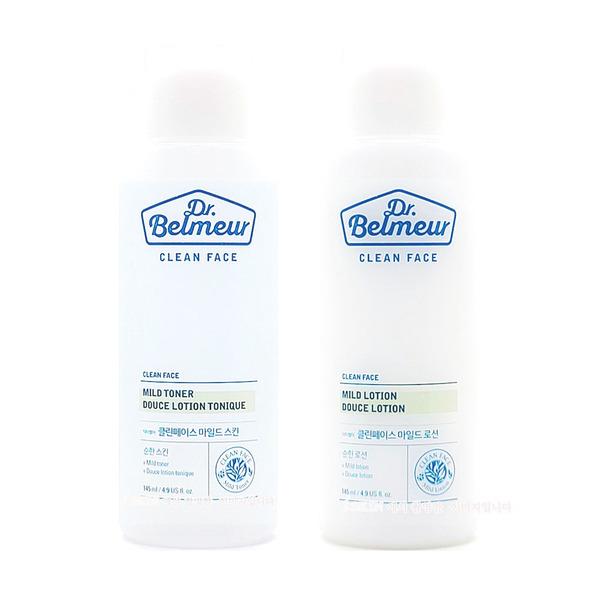 Dr. Belmeur Clean Face Mild 2-piece set (skin + lotion)