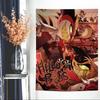 Animated Musical HHelluva Boss Hippie Wall Hanging Tapestries Art Science Fiction Room Home Decor Kawaii Room Decor