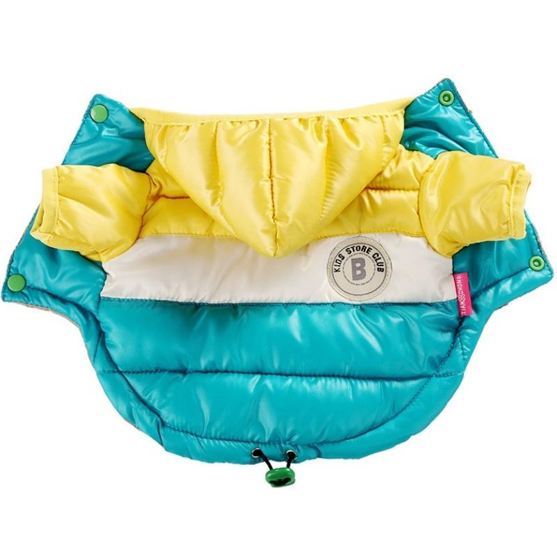 Padded Winter Warm Dog Clothes Fashion Dog Coat Jacket Pet Puppy Down Jacket Soft Cat Coat Pet Costumes French Bulldog Clothes