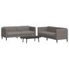 VidaXL Set of 2 Sofas, Sofa Chair with Armrests and Backrest, Living Room Furniture, Modern, 3209243