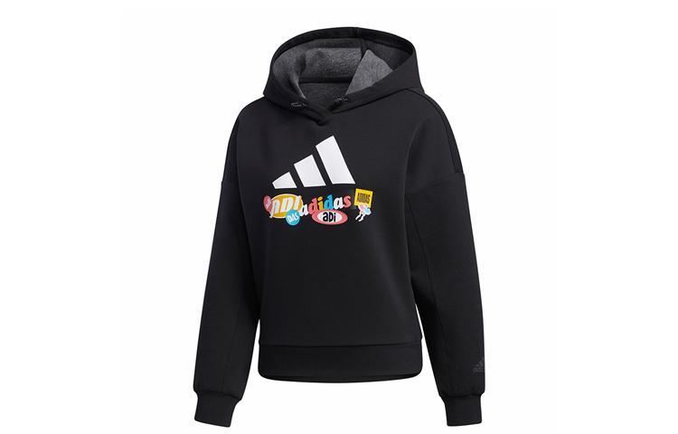 Свитшот Adidas женский черный GK8673 L