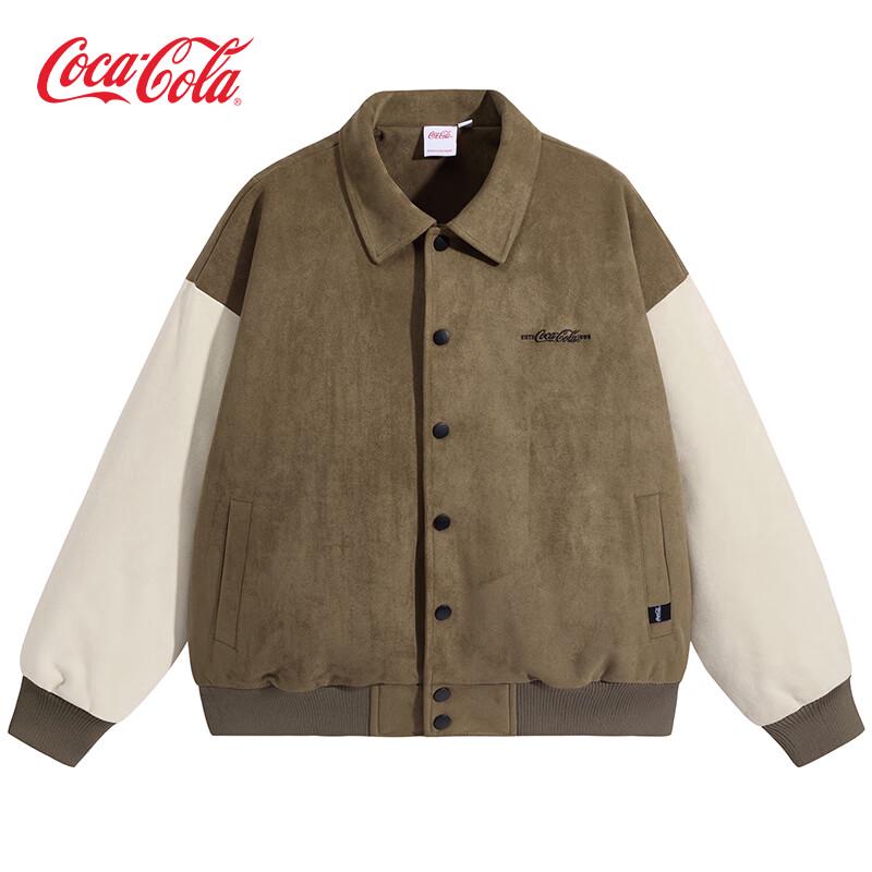 

Coca-Cola Retro Suede Baseball Jacket M