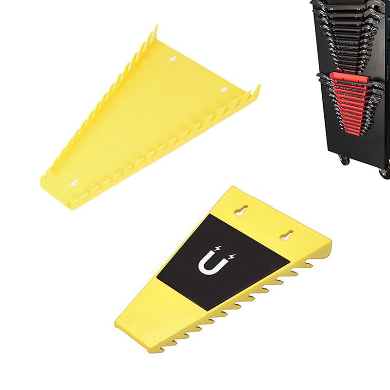 1 Stück Schraubenschlüssel-Platzierungsregal Gabelschlüssel-Sortierer Halter Organizer Haushaltswerkzeug Wandmontiertes Tablettregal Garagen-Schraubenschlüssel-Aufbewahrungshalterung