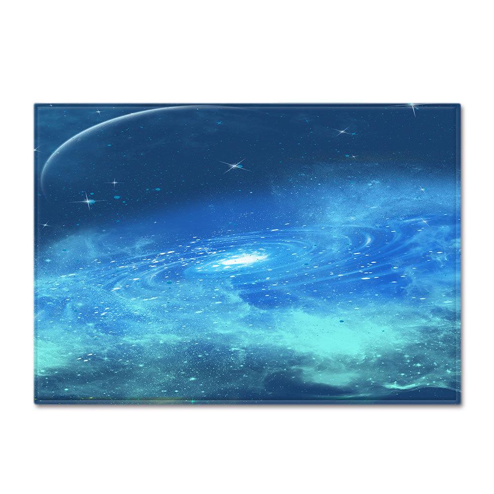 Simple Starry Sky Living Room Carpet Bedroom Dining Room Floor Mat Pattern Size
