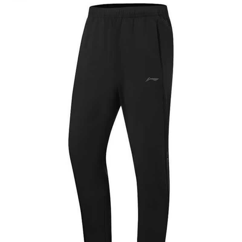 LI-NING Men s AKYW061-2 Straight-Leg Knit Pants L