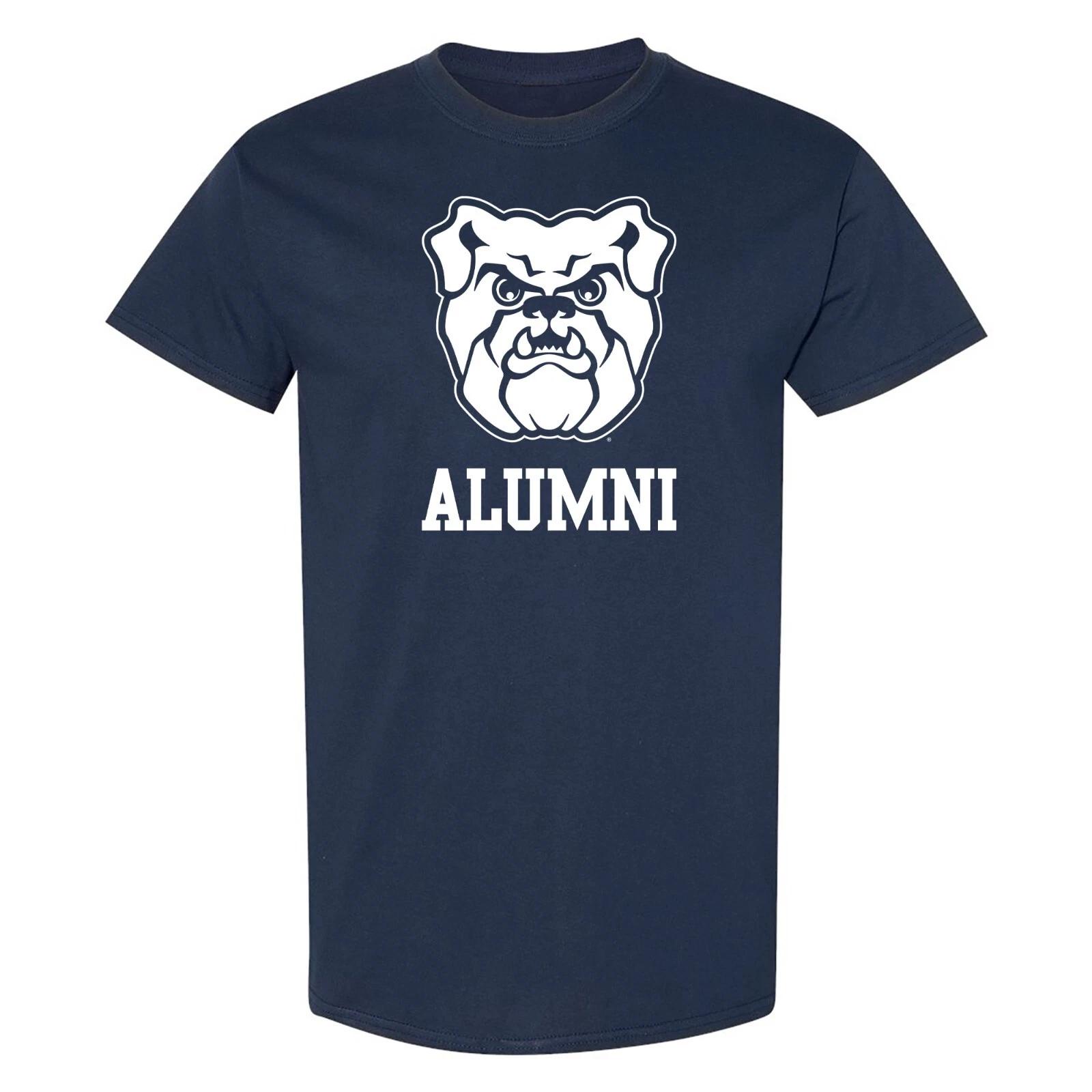 Butler Bulldogs Primary Logo Alumni University College Team T-Shirt - Navy S