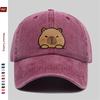 pc Cute Capybara Print Baseball Cap Fashion Casual Design Golf Hat Home Leisure Decor Hat Comfortable Lightweight Papa Cap