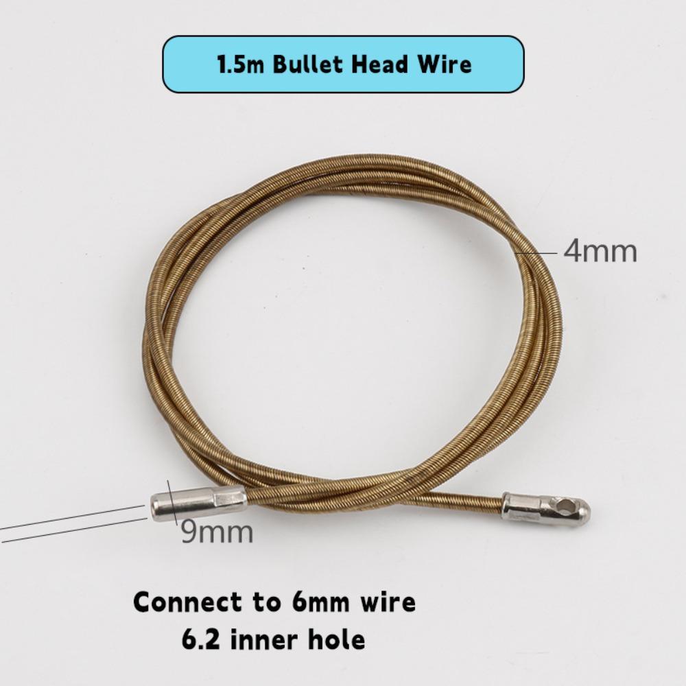 Connect To 6mm Wire Wire Puller Connector Head Fast Cable Puller Auxiliary Tools