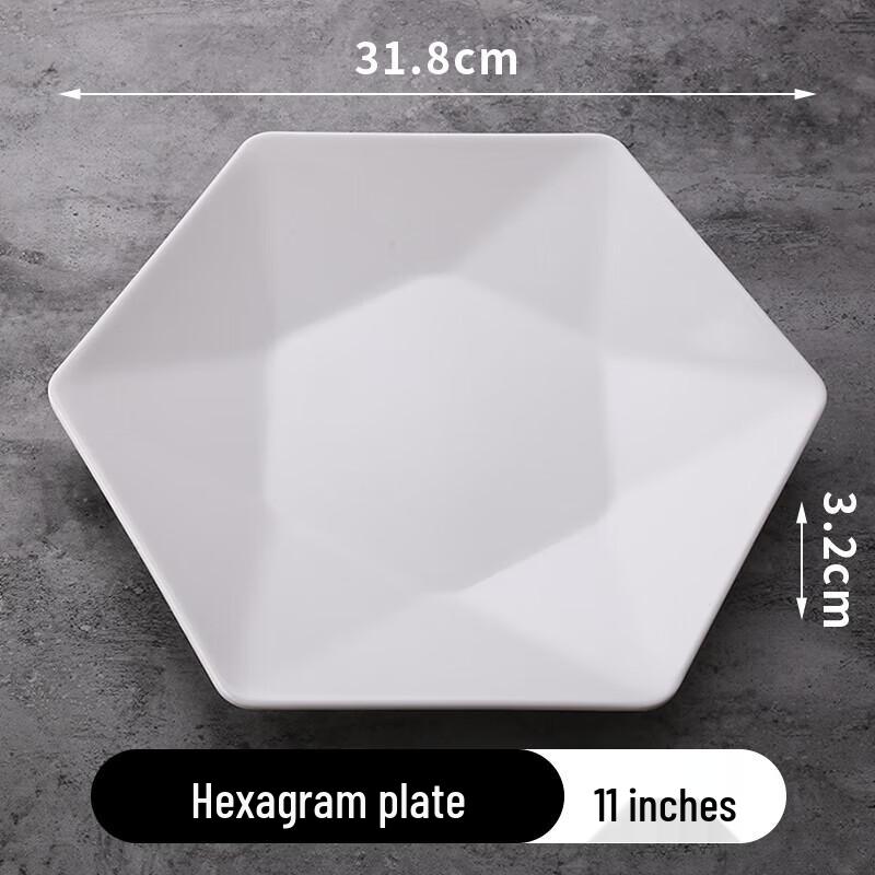 

Melamine Rectangular Serving Tray (10-Pack)