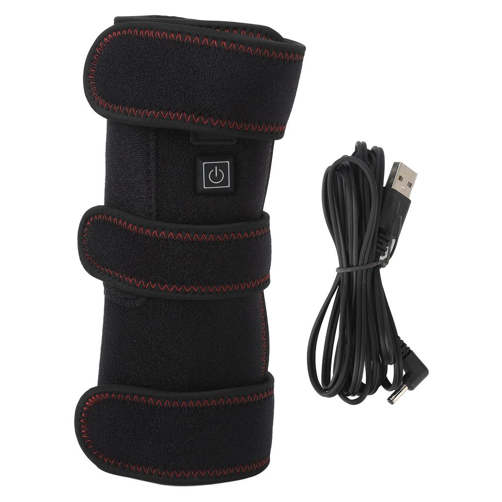 Heated Elbow Wrap Portable Long Heated Wrist Electric Heating Arm Elbow Pad Wrap for Heat Therapy