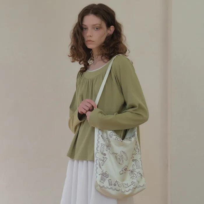 Satin Story Drawing Bag_2color(O26ACC02)