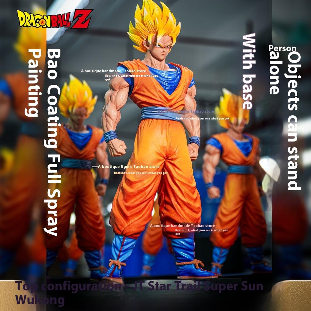 JT Studio Dragon Ball Z Super Saiyan 2 Goku 30cm Fully Painted GK Statue - Celestial Path Premium Anime Collectible Figure
