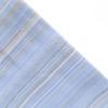 LACOSTE made in Japan Border Pattern Short sleeve shirt 3 Blue Men's Used
