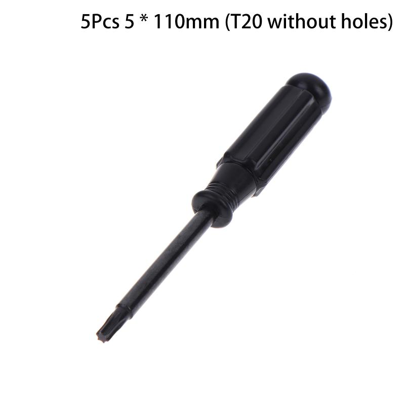 5Pcs Small Screwdriver For T15 For T20 For T25 For T30 For Torx Head Tamper Proof Security Screw Bolt Hole Screwdriver