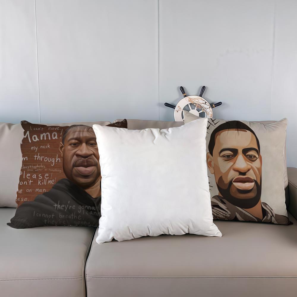 Pillow Case luxurious home office, sofa decorative Multi sized car seat cushions, pillowcases G-George F-Floyd