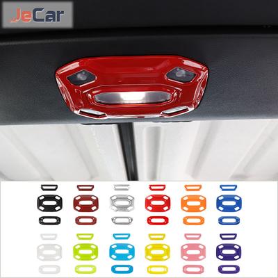 Copertura Decorativa Adesivi Lampada Luce di Lettura Auto Per Jeep Wrangler JL Gladiator JT 2018- Auto