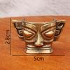 China Sanxingdui Antike Messing Cartoon Roboter Figur Mythische Skulptur Schlüsselanhänger Anhänger DIY Zubehör Autoanhänger Dekor