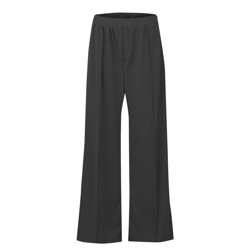 Women's Casual Sports Pants High Waist Slim Wide Leg Flared Color Slim Pants