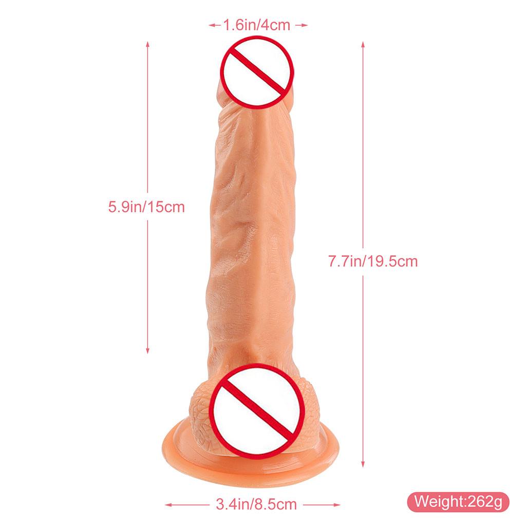 Massager Dildo Suction Cup Masturbator Massager Adult
