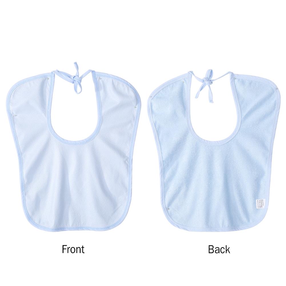 12 x 16 Zoll Wasserdichtes Erwachsenen-Lätzchen für Senioren, Waschbare Esshilfe, Kleidungsschutz