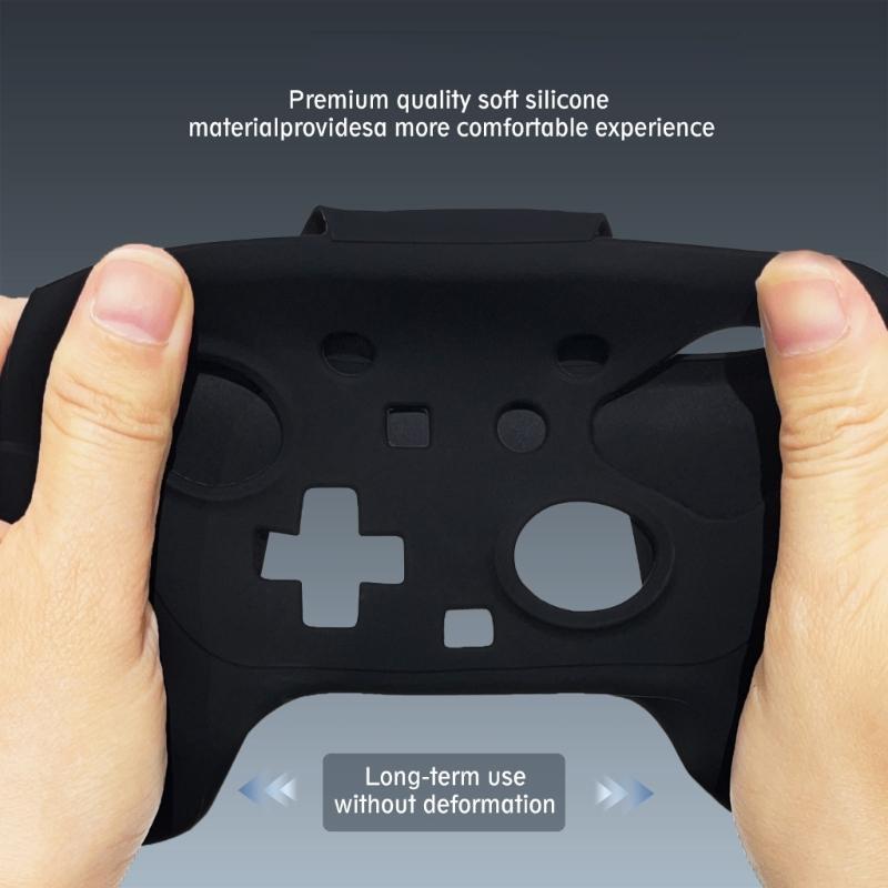 Soft Silicone Housing Skin Case For NS2 Professional Controller Anti Slip Design Precise Button Cutout Easy Maintenance