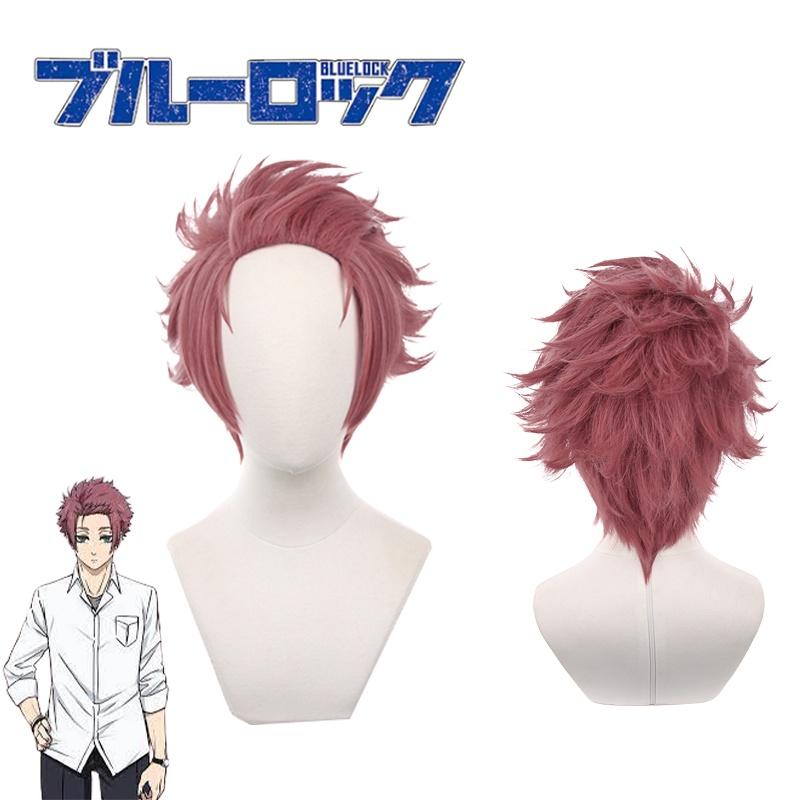 Blue Lock Itoshi Sae Cosplay Wig Heat Resistant Short Hair Comic Prop Gift