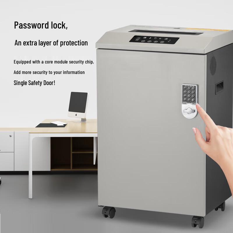Comi CM-7560 Industrial High-Security Micro-Cut Shredder CN plug (adapter included)
