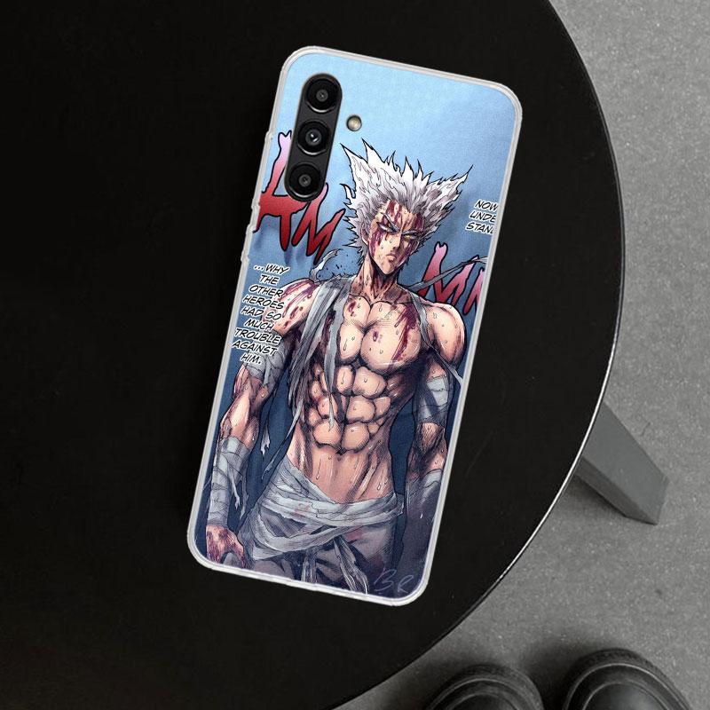 One P-Punch-Man Garou Phone Case Cover for Samsung Galaxy A17 A16 A26 A36 A56 A57 A37 A15 A25 A35 A55 A14 A24 A34 A54 A13 A23 A3