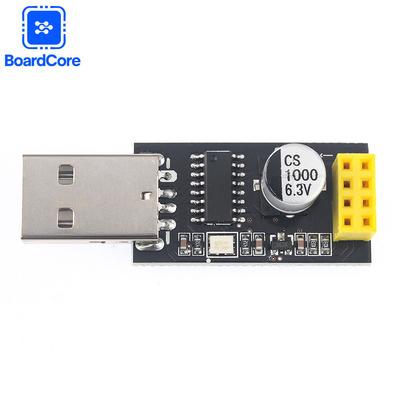 USB To ESP8266 WiFi Serial Port Module Wireless Communication Module for PC/MCU Development Compatible with Arduino