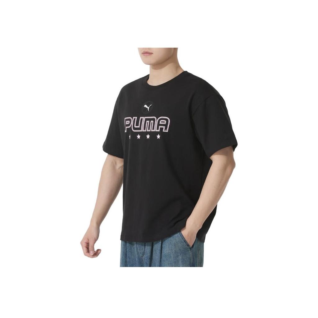 New PUMA T Shirts Men's Black 633072-01