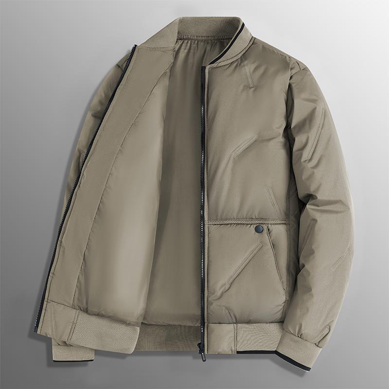 Men S Casual Loose Baseball Collar Thick Winter Cotton Padded Jacket