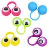 PH-CA Eye Finger Rings 10Pcs Funny Big Cartoon Puppets Eyeballs Children Kids Toy