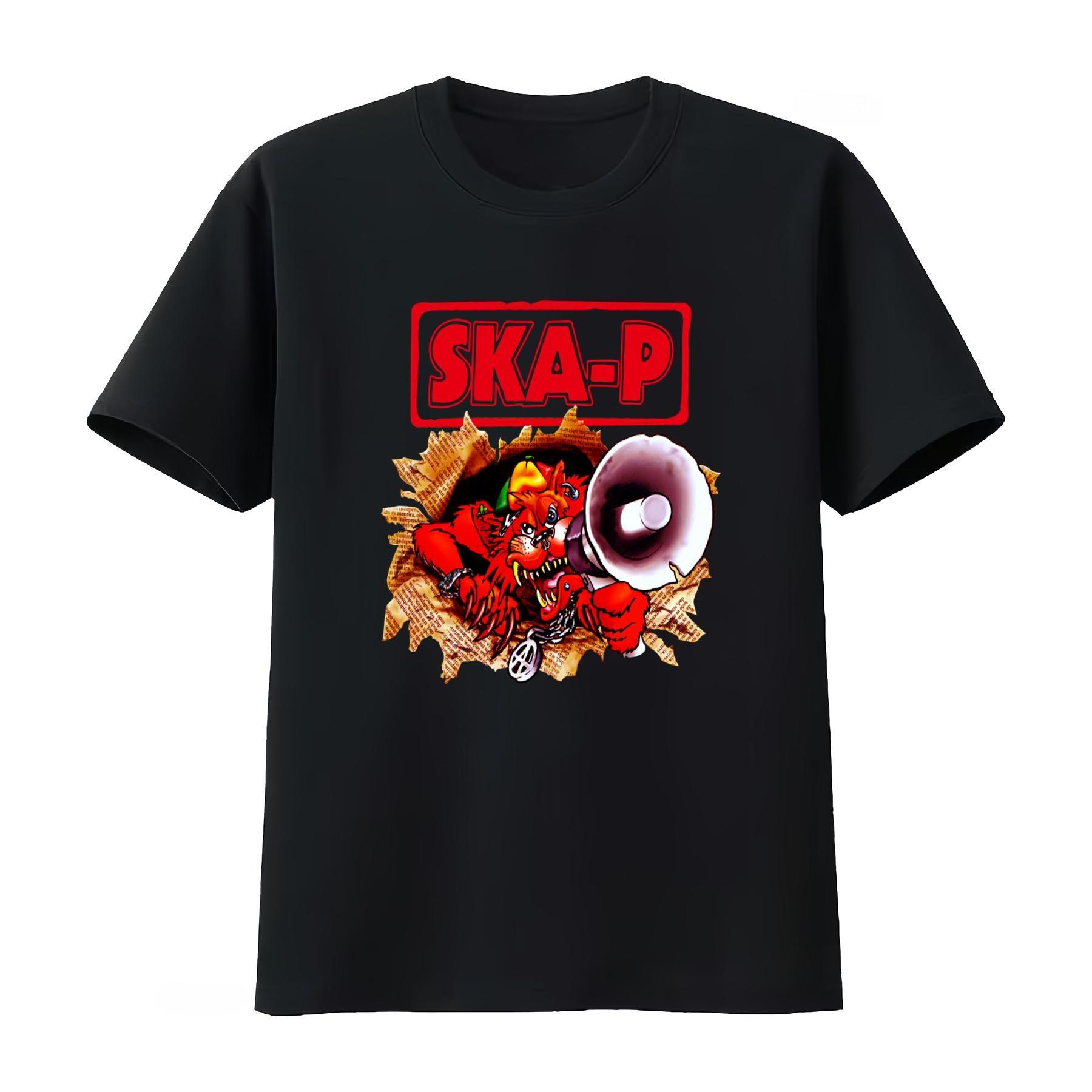 

Vintage 90s Ska P Punk Band T Shirt Retro Style with Bold Design Streetwear Unisexs Clothing Womens Clothing 2026 Summer T Shirt S