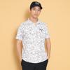 Short Sleeve Polo Shirt Moisture Quick Golf C24234106 [Callaway] Men's (Dot Print, Wicking, Drying) / / 1030_White