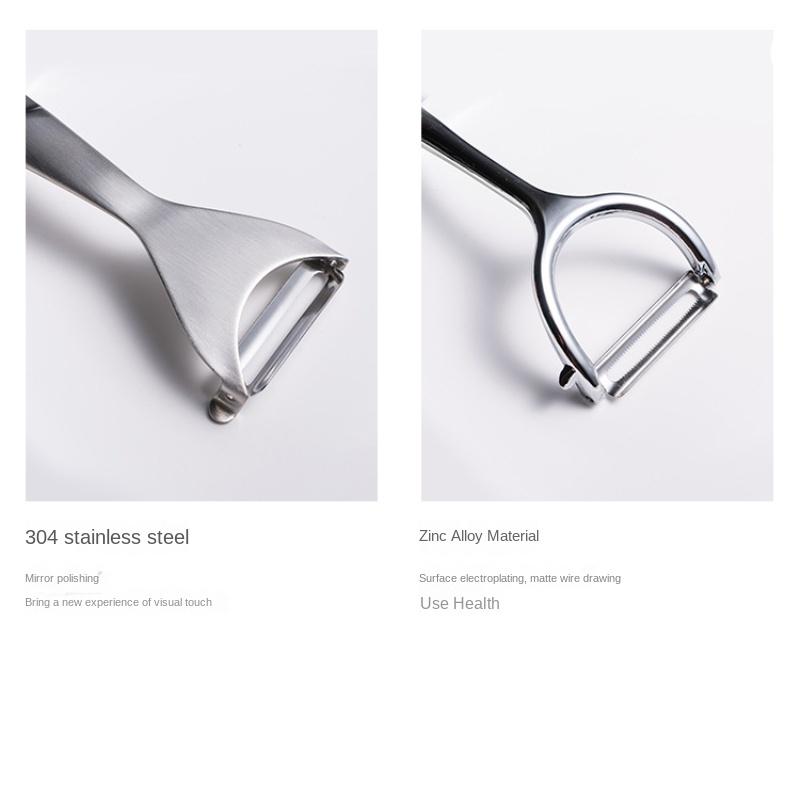 HANYANG 304 Stainless Steel Peeler Knife Planer Knife Fruit Apple Peeler Multifunctional Zinc Alloy Planer Knife