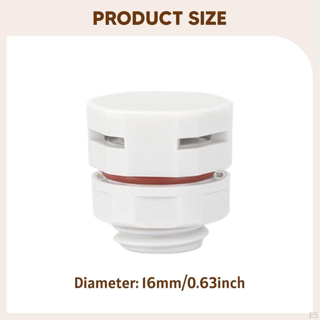 Breather Screw Air Vent M12x1.5 Waterproof Dustproof Easy To Use for Outdoor Electrical Housings