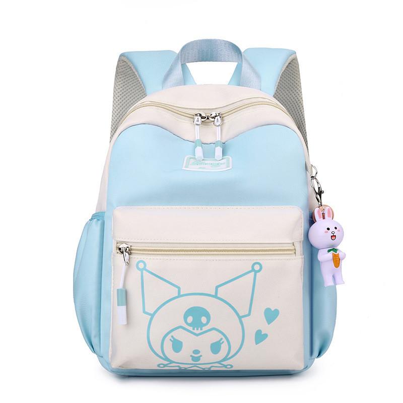 Adorable Cartoon Backpack For Girls Trendy Oxford Fabric Fun Lightweight School Bag
