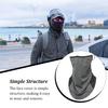 Sport Face Cover Earloop Covers Hiking Cycling Solid Color Sun Shade Scarf Summer Breathable Neck Gaiter Body Protector