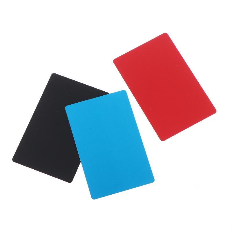 50 Buc. Blankuri Gravură Laser Foaie Aluminiu Cărți de Vizită Gravură Laser Multifuncționale DIY Cărți Cadou