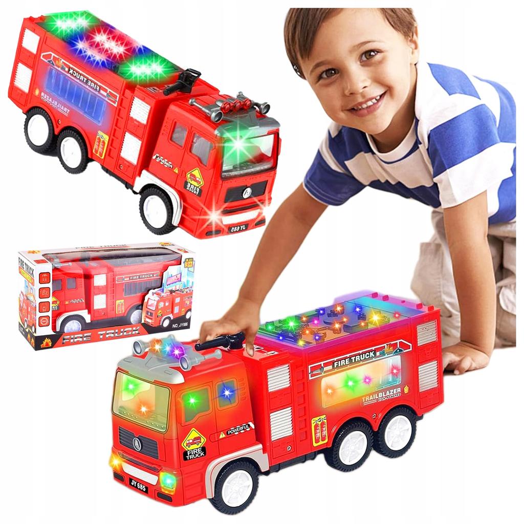 FIRE TRUCK FIRE DEPARTMENT Car CAR Driving Playing SOUNDS LIGHTS