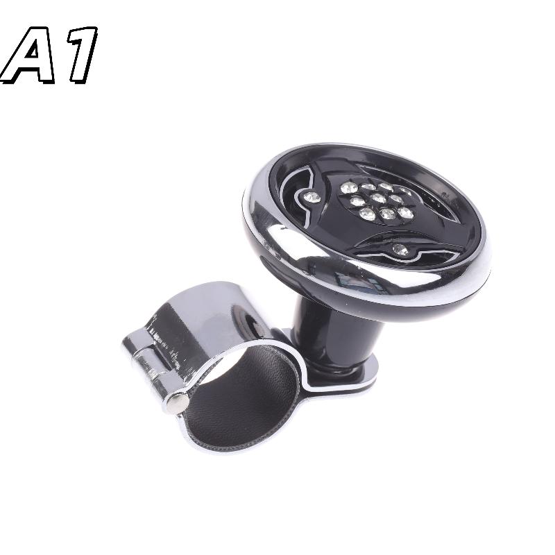 

New For Steering Wheel Booster Steering Wheel Booster Assisted Driving Safety Electroplating Power Handle Spinner Truck