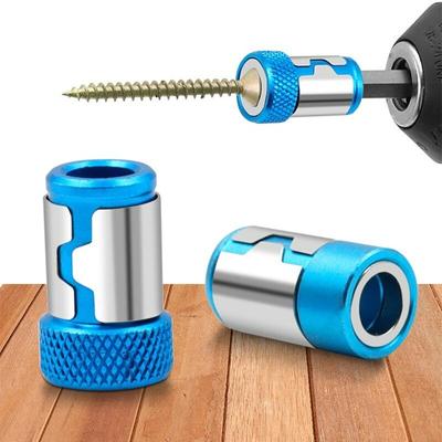Multifunctional Universal Magnetic Ring 1/4 Metal Screwdriver Bit