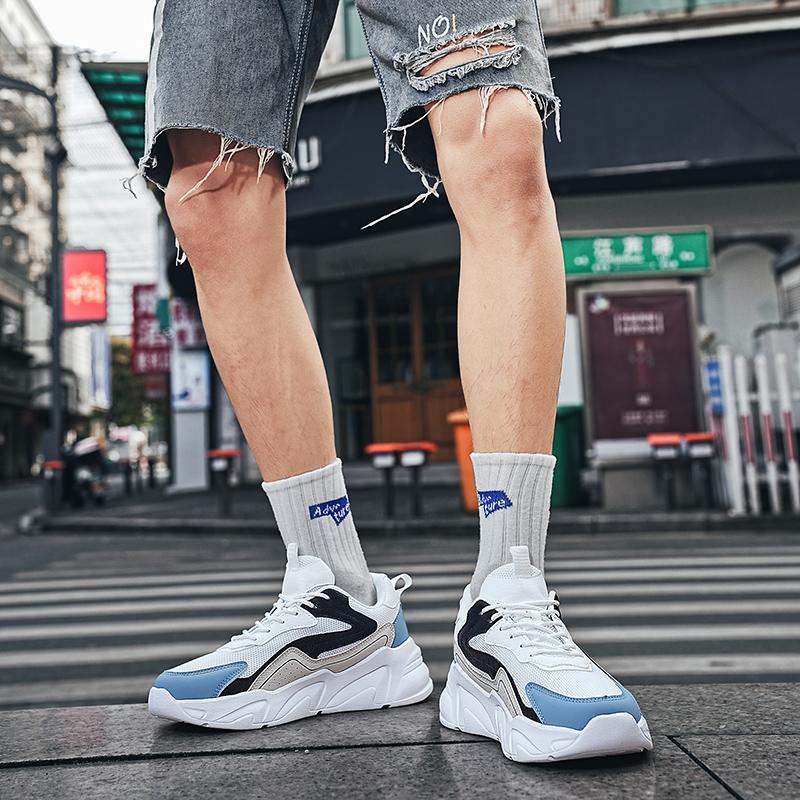 2026 Summer Men's Sneakers Trendy Fashion Casual Sneakers Comfortable Breathable Mesh Men's Walking Shoes Lightweight Outdoor