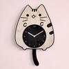Oujiewang Holz Cartoon Dekorative Wanduhr