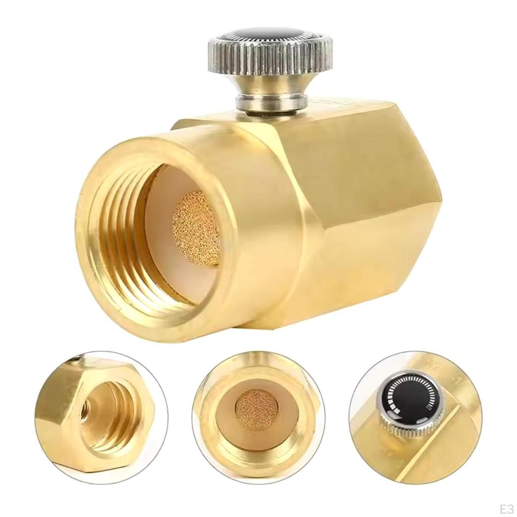 Bottle Cylinder CO2 Refill Connector Adapter Accessories,Compact,Practical Replacement with 2000PSI