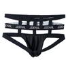 Jockstraps JOCKMAIL Fashion Sexy Men's Thong Cross Strap Design Ultra-thin Breathable Underwear Daily Casual Sports Underpants